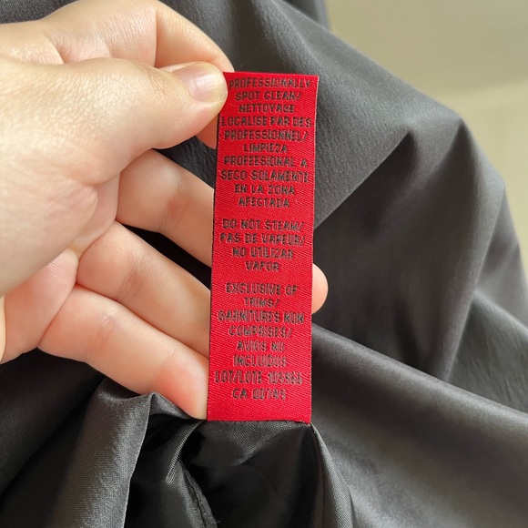 JS Collection Black and Cream Pearl Beaded Full length Gown - Picture 7 of 13